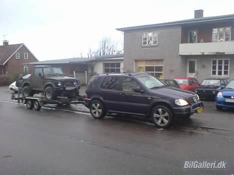 Mercedes Benz ML 430 V8 Solgt - På vej til 4x4 race med Carsten S billede 19