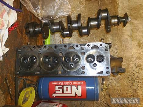 Ford Escort mk2  - Portet og poleret topstykke. NICE!! billede 19