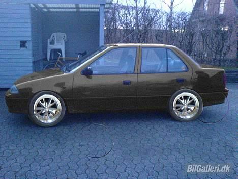Suzuki Swift sedan - Prøvede lige at lege lidt med den i photoshop. Den første jeg laver, ved godt det ser skidt ud, men skal da nok blive bedre:P billede 9