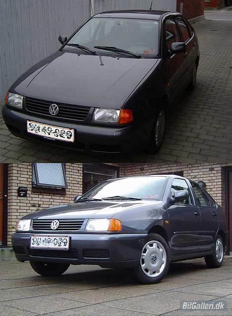 VW Polo Classic [SOLGT] - ´Før´-billede foroven og efter-billede forneden billede 2
