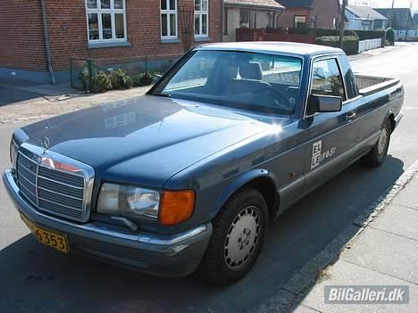 Mercedes Benz 560 sel pick up - den er da smuk sådan en w126 billede 2