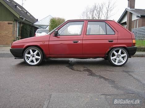 Skoda Favorit DØD ved Huggeren billede 2