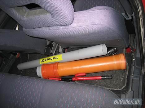 Skoda Favorit DØD ved Huggeren - Uuff. Fars lille appelsinkanon. Damm den skyder godt. :-) billede 6