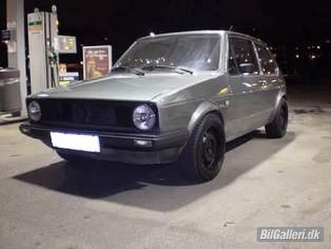 VW Golf 1 TD - sådan så den ud da jeg købte den.. billede 12