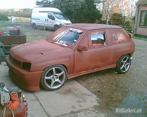 Opel Corsa A 1.6sh *DØD* - Skulle lige prøve køre den en gang mere inden den blev malet. billede 11