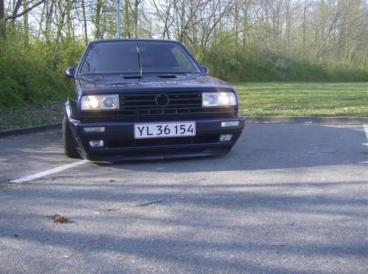 VW golf 2 >the blue pearl< - men den nye rallyfront på billede 1