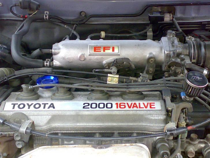Toyota Camry  - her er motoren så et smukt syn he he japansk power pack billede 8