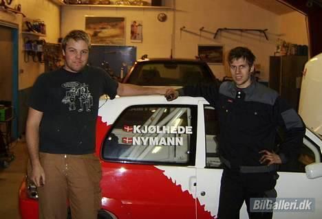 Peugeot 106 Rallye - Rallybil - Kristian, og Allan, krumtappen i Team Nymannmotorsport..  billede 15