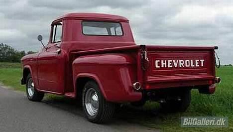 Chevrolet 3100 pick up stepside SOLGT billede 3