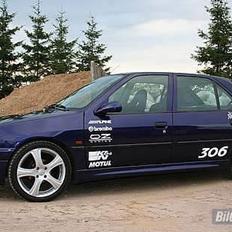 Peugeot 306 blålilla solgt