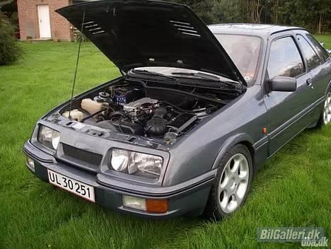 Ford Sierra XR4i - SOLGT - Billede jeg fik fra tidligere ejer - men her kan man se de smukke sommerfælge. billede 8