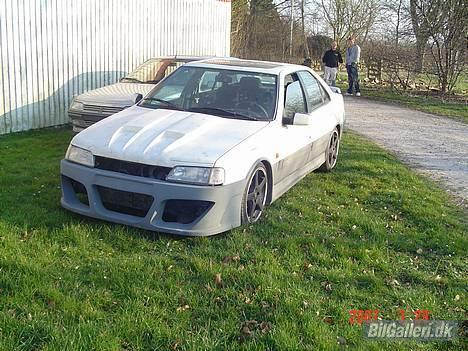 Peugeot 405 MI16 (Solgt) - skørter og fælge skal over på min egen det blir nice!! billede 10