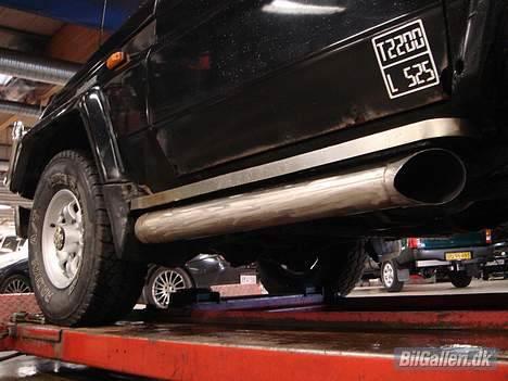 Toyota landcruiser LJ70 - 4" sidepipe---"home-made" BRØØØØLLL :P billede 5