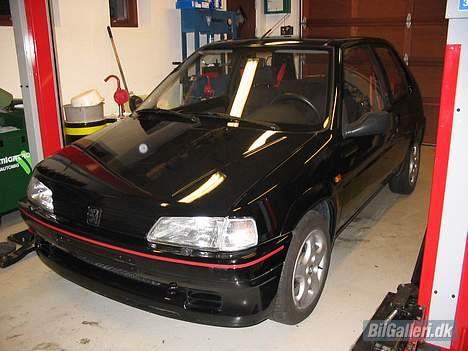 Peugeot 106 Rallye {SOLGT} - Nyeste billede.. jaa det begynder at ligne noget :P billede 12