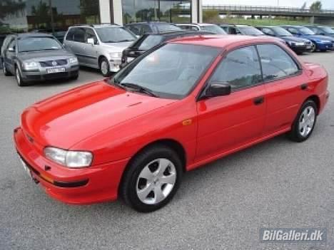 Subaru impreza  - Sådan så den ud da jeg købte den. billede 9