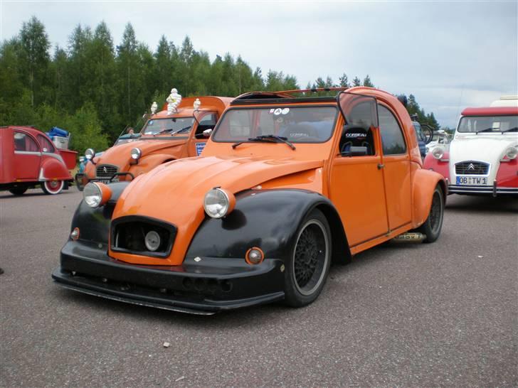 Citroën 2cv - Ny malet front billede 3