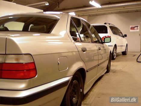 BMW E36 320i " Solgt " - Billede taget med mobil med vinterhjul billede 7