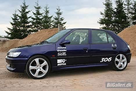 Peugeot 306 blålilla solgt billede 1
