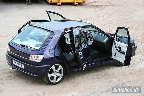 Peugeot 306 blålilla solgt billede 6