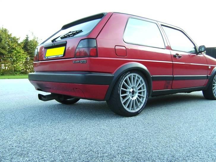 VW Golf 2 GTD + IC (solgt) - Bagpot er hængt på plads igen efter det her pic blev skudt :D billede 5