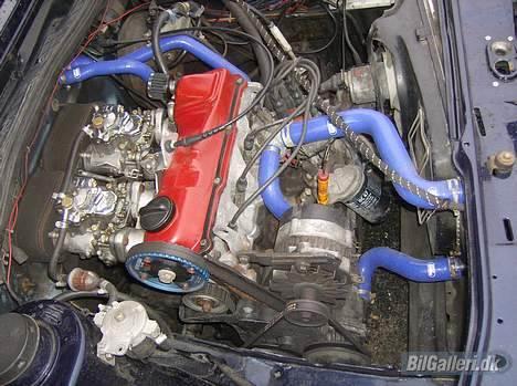 VW golf 2 >the blue pearl< - den dejlige motor billede 2