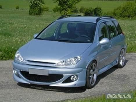 Peugeot 206 SW 1,4 HDI TIL SALG - Sådan måtte den godt komme til at se ud :o) billede 7