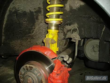 VW golf 2 gtd "solgt" - kan sænkes ca 30 mm mere...nice billede 11