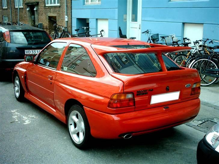 Ford Escort Cosworth - solgt - - Den sjoveste og mest velkørende bil jeg har ejet !! billede 1
