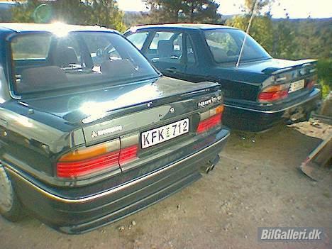 Mitsubishi Galant GLSi 4x4 - 2x blå 4x4 Galanter billede 5