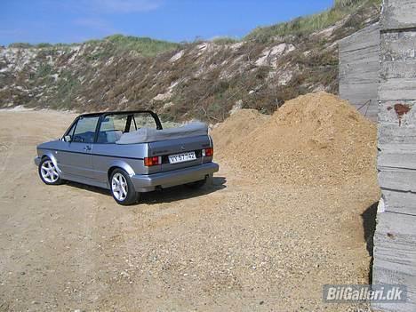 VW Golf 1 Cab Old-timer - Den er fra ´89 .. sys nu den holder sig godt ! billede 2
