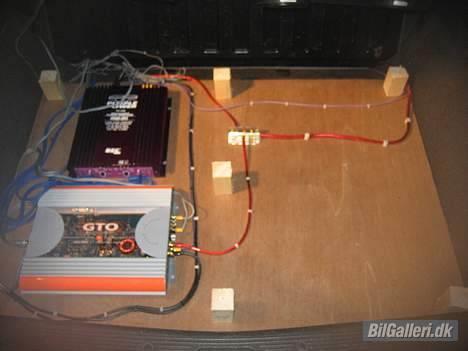Citroën xantia Skrottet - opbygningen af anlægget. billede 6
