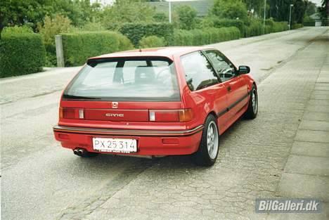 Honda Civic 1,6 - 16v - Set bagfra billede 2
