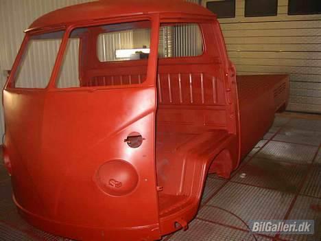 VW splitbus"""SOLGT""" - Den fik den helt store tur inden jeg købte den billede 8