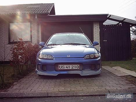 Honda civic **SOLGT** - mit frontskørt tilbage fra rep. billede 5