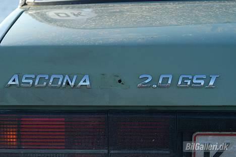 Opel ascona - så fik jeg lagt GSI motoren i, den trækker vildt nok! billede 8