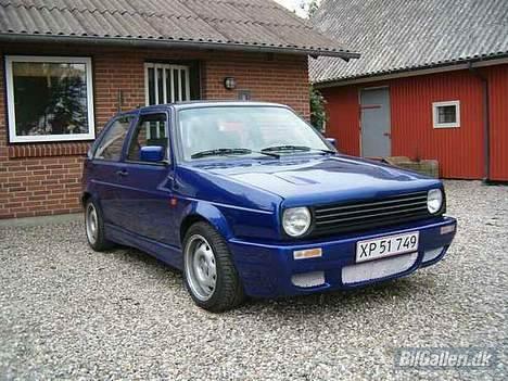 VW golf 2 1,6 GTD  SOLGT - Min Bil billede 1