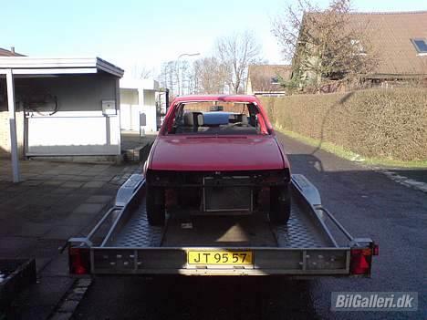 VW polo coupe solgt - På vej til maler billede 3