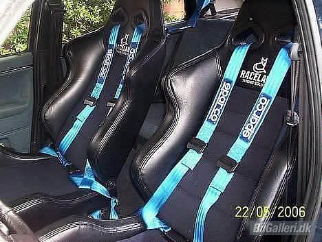 VW Golf II 1,6 *Byttet Væk* - ASS Sæder fra Raceland, Seler fra Sparco. For satan man sidder godt, og Fast. :) billede 15