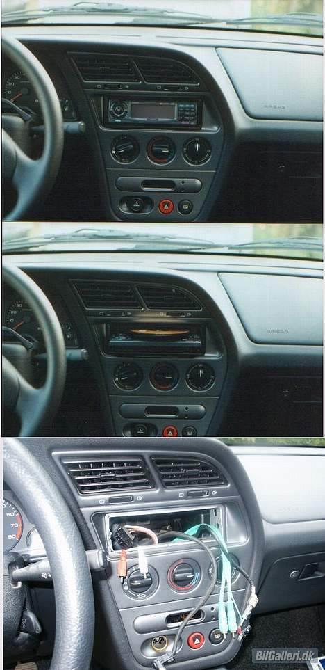 Peugeot 306 xs 1,8 (SOLGT) - Det gamle anlæg blev stjålet. Clarion headunit... Brækket ud af instrumentbotdet. billede 7