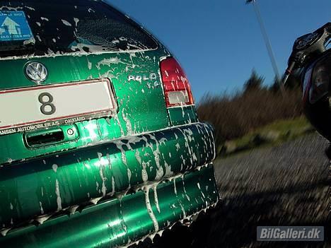 VW Polo - Dejligt vejr at vaske bil i  billede 15
