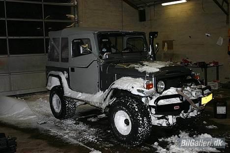 Toyota Landcruiser Bj42 (Solgt) - Så kom sneen..  billede 16