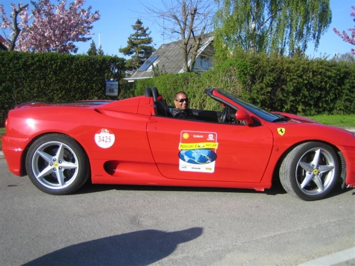 Ferrari 360 Spider F1 **SOLGT** - på vej til 6o års staffeten  billede 6