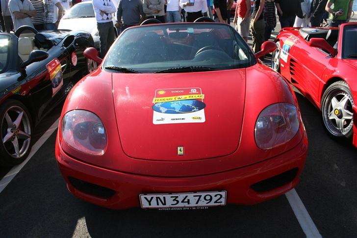 Ferrari 360 Spider F1 **SOLGT** - Til Ferrari´s 60 års jubilærum´s møde d. 4 Maj , som startede i Allerød, til Peberholmen, til Operaen i KBH og videre til Jyllandsringen dagen efter... billede 11