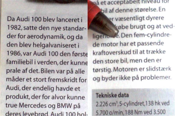 Audi 100 2.2E - Brugttest fra Bilmagasinet 1998 billede 12