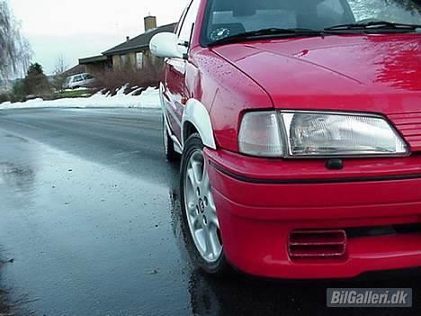 Peugeot 106 1.3 Rallye  - Gammelt billed fra da jeg lige havde fået den..! billede 11