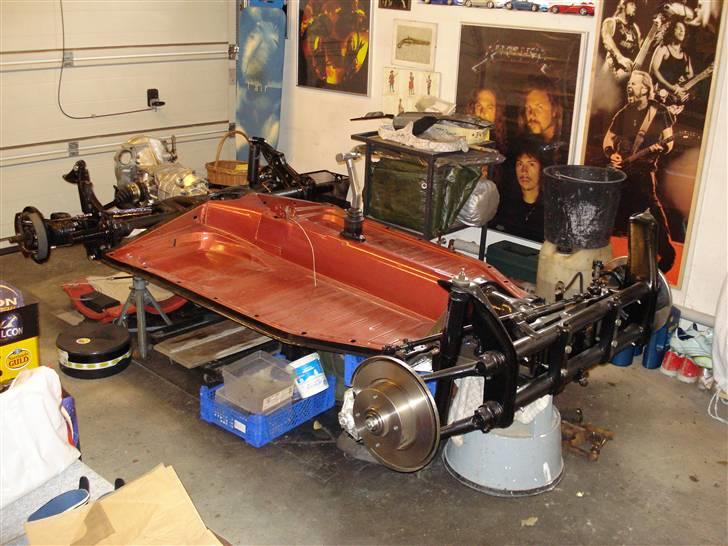 VW Buggy - Bunden er malet. Og en del er sat på billede 14