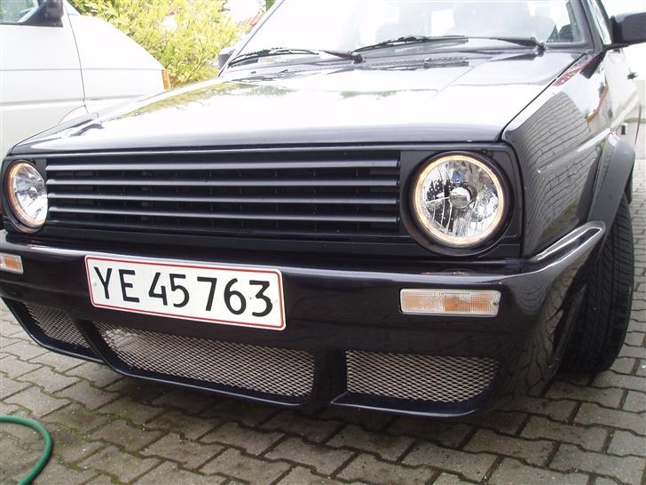 VW golf 2 - nyt pics med angel eyes :P  og emblemfri front billede 1