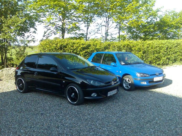 Peugeot 206 S16 - Solgt - Den nye 206 og den gamle 106 billede 19