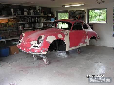 Porsche 356 - før maling billede 3
