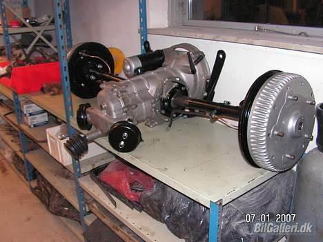 Porsche 356 - bagtøj totalt renoveret billede 7